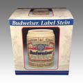 Кружка пивная керамическая Budweiser Label Stein